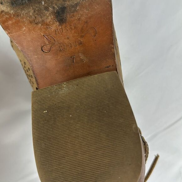 Musse & Cloud Coolise Laser Cut Leather Stud and Harness Detail Ankle Boots 7 - Picture 10 of 12